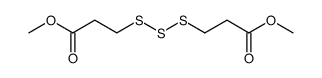 dimethyl 3,3'-trithiobispropionate Structure