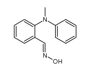 2-(methyl(phenyl)amino)benzaldehyde oxime结构式