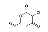 prop-2-enyl 2-chloro-3-oxobutanoate Structure