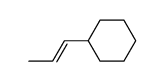(E)-1-cyclohexyl-1-propene结构式