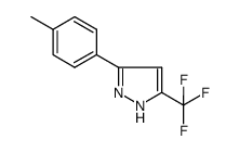 3-(4-METHYLPHENYL)-5-(TRIFLUOROMETHYL)PYRAZOLE结构式