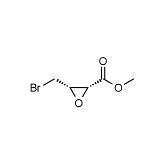 (2R,3S)-3-(溴甲基)环氧乙烷-2-羧酸甲酯结构式