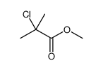 methyl 2-chloro-2-methylpropanoate结构式