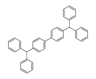 1-benzhydryl-4-(4-benzhydrylphenyl)benzene结构式