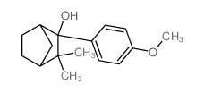 Bicyclo[2.2.1]heptan-2-ol,2-(4-methoxyphenyl)-3,3-dimethyl-, endo- (9CI)结构式