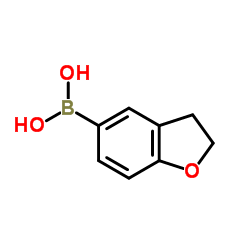 2,3-Dihydrobenzofuran-5-ylboronic acid structure