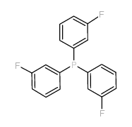 三(3-氟苯基)膦结构式