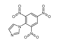 N-(2,4,6-trinitrophenyl) imidazole Structure