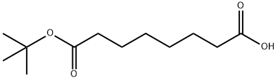 8-(叔丁氧基)-8-氧代辛酸结构式