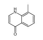 8-methylquinolin-4-ol Structure