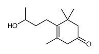 4-(3-hydroxybutyl)-3,5,5-trimethylcyclohex-3-en-1-one Structure