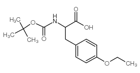 BOC-L-酪氨酸乙酯结构式