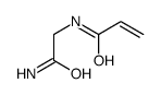 N-(2-氨基-2-氧代乙基)-2-丙烯酰胺结构式