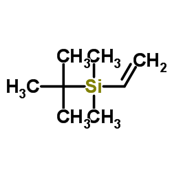 tert-Butyl(dimethyl)vinylsilane Structure