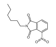 2-hexyl-4-nitroisoindole-1,3-dione Structure