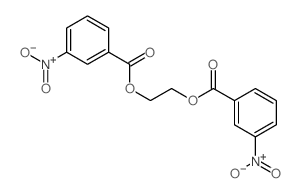 1,2-Ethanediol,1,2-bis(3-nitrobenzoate)结构式