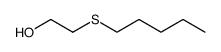 2-羟基乙基正戊基硫醚结构式