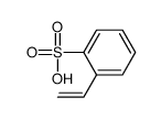 2-Vinylbenzenesulfonic acid Structure