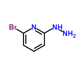 (6-bromopyridin-2-yl)hydrazine Structure