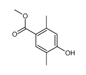 4-羟基-2,5-二甲基苯甲酸甲酯结构式