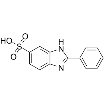 2-Phenylbenzimidazole-5-sulfonic acid picture
