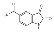 2,3-二氧代吲哚啉-5-羧酰胺结构式
