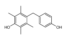 4,4'-Methylenebis(2,3,5,6-tetramethylphenol)结构式