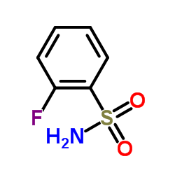 2-氟苯磺酰胺结构式