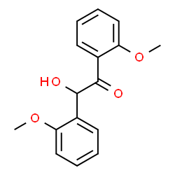 2-hydroxy-1,2-bis(methoxyphenyl)ethan-1-one Structure