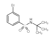 3-Bromo-N-(tert-butyl)benzenesulfonamide Structure