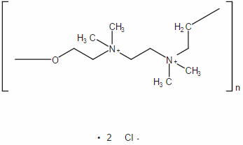 聚塞氯胺结构式