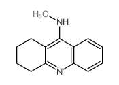 9-Acridinamine,1,2,3,4-tetrahydro-N-methyl- Structure