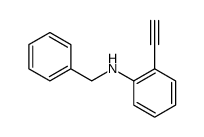 benzyl(2-ethynylphenyl)amine Structure