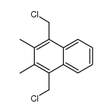 1.4-Dichlormethyl-2.3-dimethylnaphthalin结构式
