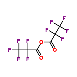 Perfluoropropionic anhydride structure
