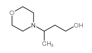 3-吗啉-4-基-1-丁醇结构式
