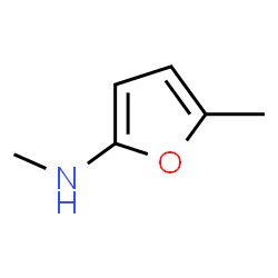 2-Furanamine,N,5-dimethyl- structure