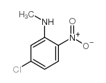 5-氯-N-甲基-2-硝基苯胺结构式