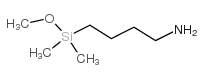 4-氨基丁基二甲基甲氧基硅烷结构式