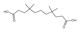 3,3,7,7-Tetramethyl-nonan-1,9-dicarbonsaeure Structure