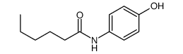 N-(4-hydroxyphenyl)hexanamide Structure