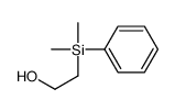 2-[dimethyl(phenyl)silyl]ethanol结构式
