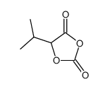 5-isopropyl-1,3-dioxolane-2,4-dione结构式