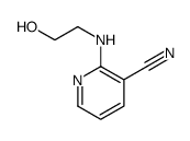 2-[(2-羟基乙基)氨基]烟腈结构式
