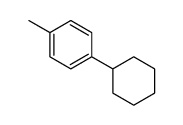1-Cyclohexyl-4-methylbenzene Structure