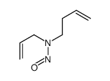 gamma-butenyl-(beta-propenyl)nitrosamine structure