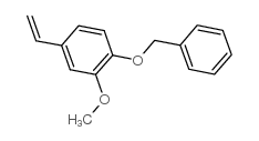 4-ethenyl-2-methoxy-1-phenylmethoxybenzene Structure