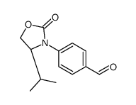 (S)-4-(4-异丙基-2-氧代噁唑啉-3-基)苯甲醛结构式