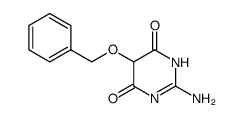 2-Amino-5-(benzyloxy)pyrimidine-4,6(1H,5H)-dione结构式