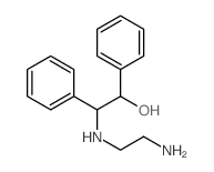 2-(2-aminoethylamino)-1,2-diphenyl-ethanol结构式